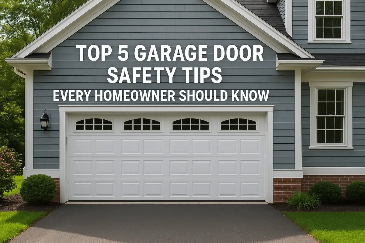 Garage Door Child Safety Tips for San Diego Families