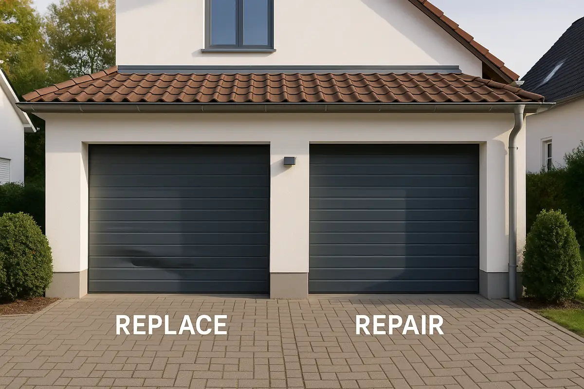 Affordable Garage Door Repair: When to Replace vs Repair Your Garage Door