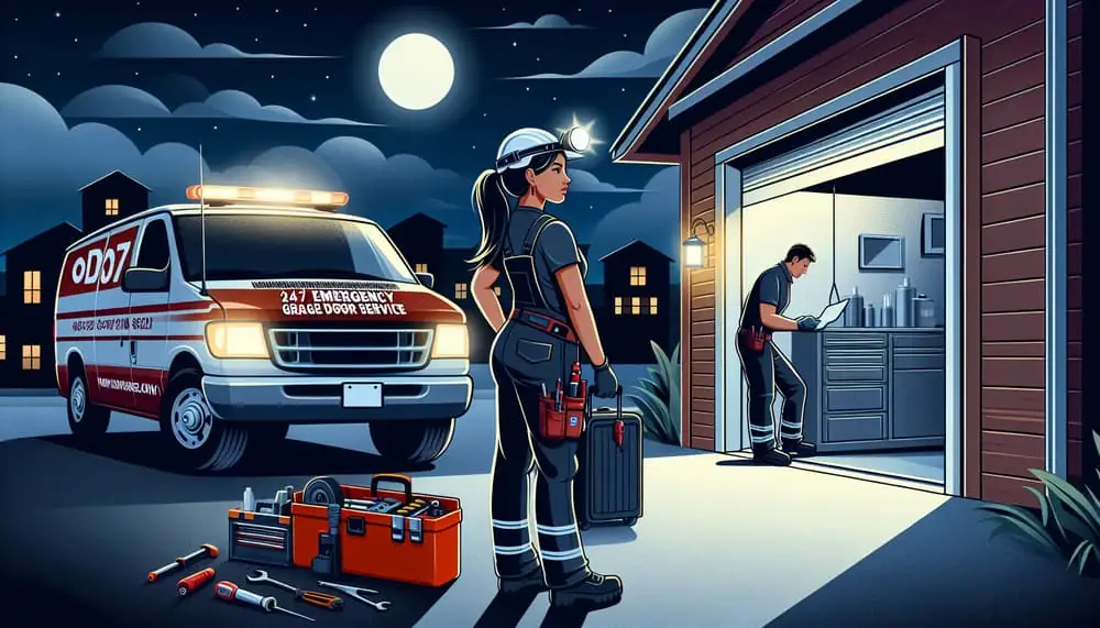 Emergency Garage Door Repair — Del Mar