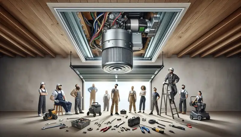 Garage Door Opener Repair — Del Cerro