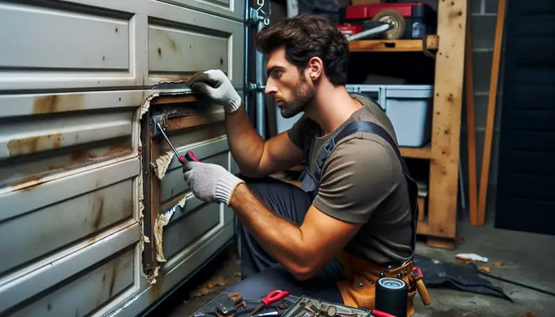 Garage Door Panel Replacement — Sabre Springs