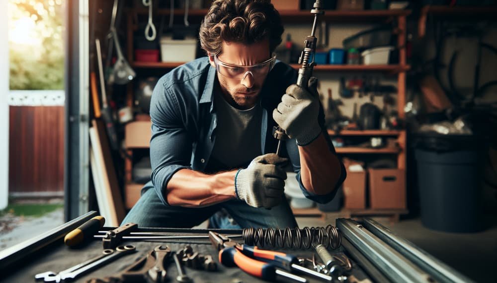 Garage door work in San Diego