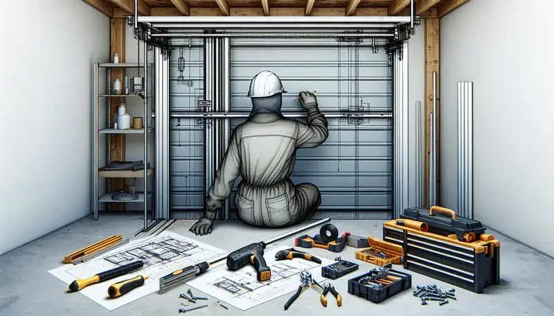 Garage Door Track Repair — Kearny Mesa