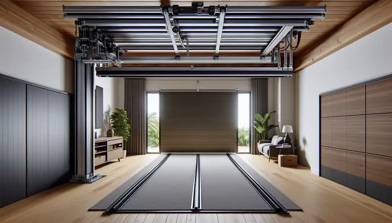 Garage Door Track Repair — Allied Gardens