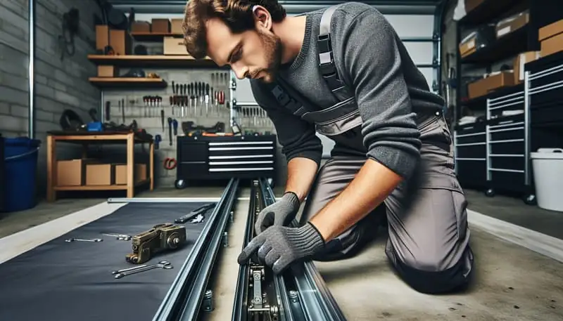 Garage Door Track Repair — Elfin Forest