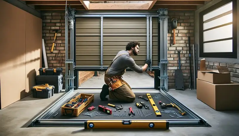 Garage Door Track Repair — Encinitas